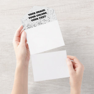 Neugestaltung aus Scratch und eigene Kreation All In One Einladung