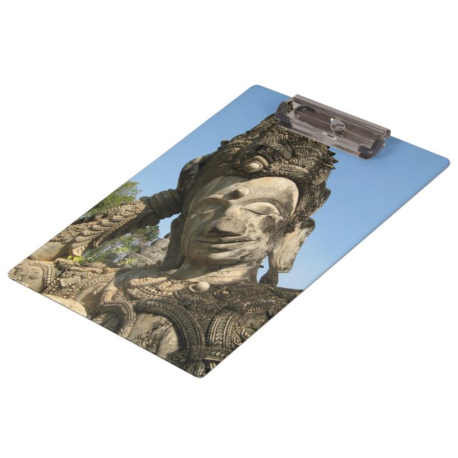 Neugestaltung Buddha ... Nong Khai, Isan, Thailand Klemmbrett (Schrägansicht)