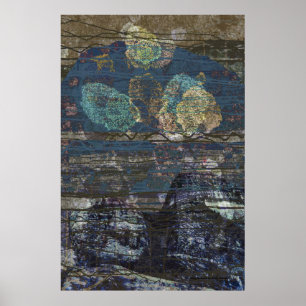 "Neugestaltung des Buddha"-Leinwand Poster