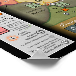 Neugestaltung des Grand Siècle-Spiels (französisch Poster