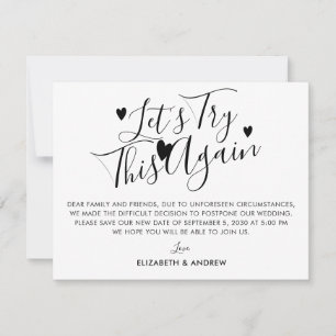 Neugestaltung des Plans für die Hochzeitverlängeru Ankündigung