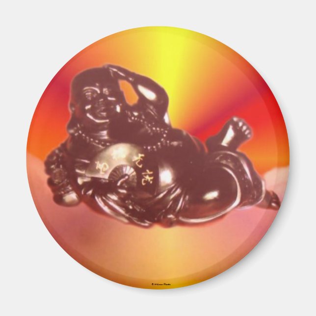 Neugestaltung von Laughing Buddha Magnet (Vorne)