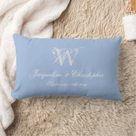 Neugezogenes Geschenk Chic Monogram-Namen Script K Lendenkissen