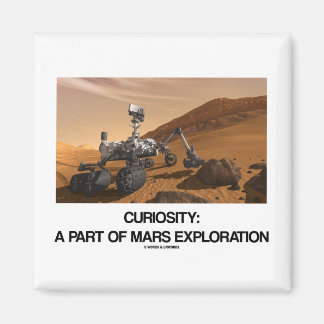 Neugier als Teil der Erforschung der Mars Magnet