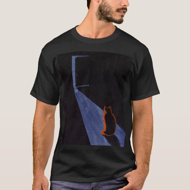 "Neugier. . ." Art T - Shirt (Vorderseite)