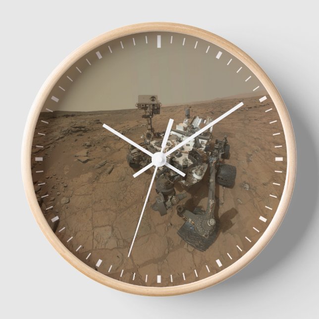 Neugier auf der Oberfläche der Mars. Uhr (Vorderseite)
