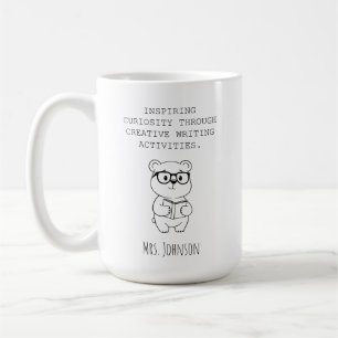Neugier durch kreatives Schreiben wecken Kaffeetasse