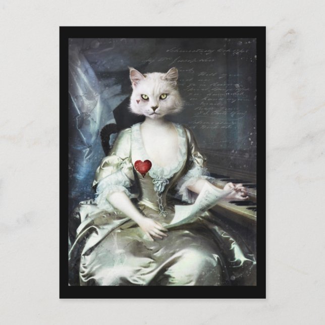 "Neugier" I Postkarte (Vorderseite)