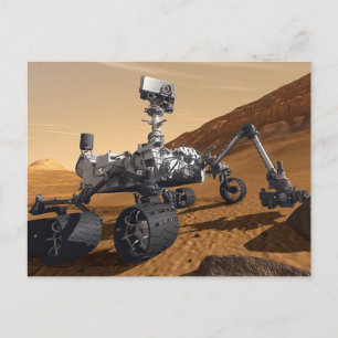 Neugier Mars Rover, Planetare Raumfahrtmission, Postkarte