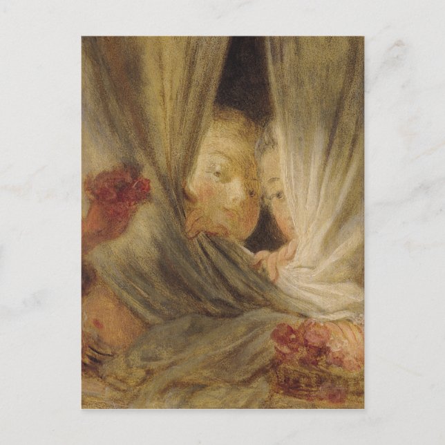 Neugier Postkarte (Vorderseite)