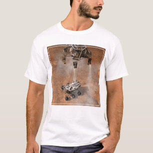 Neugier Rover Landing auf der Marsfläche. T-Shirt
