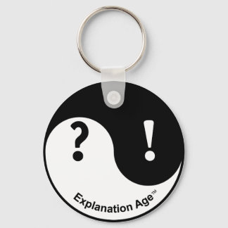 Neugier und Überzeugung Schlüsselanhänger