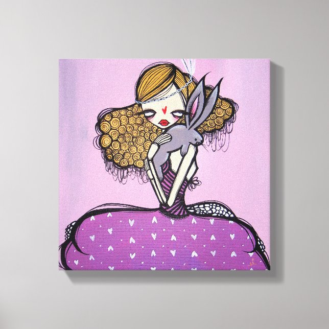 "Neugierde und Neugierige!" überzogene Canvas, 12" Leinwanddruck (Vorderseite)