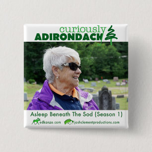 Neugierig Adirondack Knopf (Natalie Leduc) Button