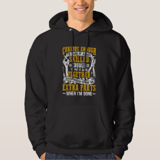 neugierig genug, um es mitzunehmen Autogarage Auto Hoodie