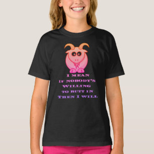 Neugierige BILLY-Ziege T-Shirt