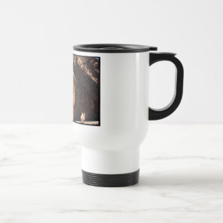 Neugierige Kamel-Reisend-Tasse Reisebecher