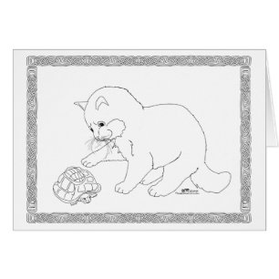 Neugierige Katze