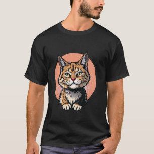 Neugierige Kitty Unfug Spielende Katzenliebhaber K T-Shirt