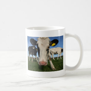 Neugierige Kuh Tasse