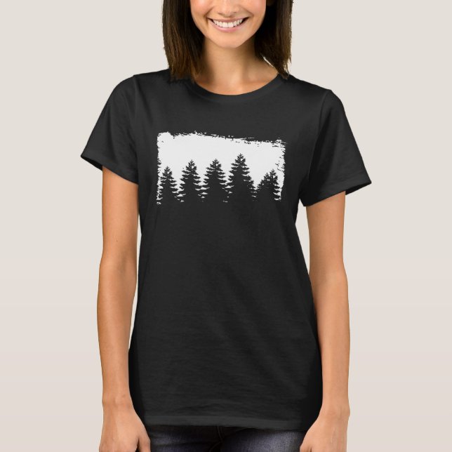 Neugierige Männer Frauen T-Shirt (Vorderseite)