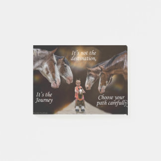 Neugierige Pferde Post-it Klebezettel