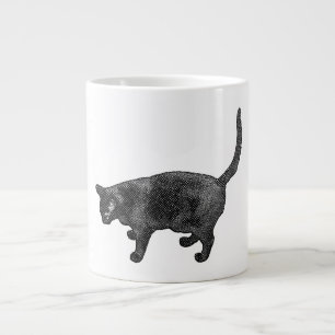 Neugierige Schatten mit Tageslicht-Gnade Jumbo-Tasse