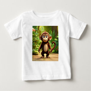 Neugieriger George: Der winzige Reisende Baby T-shirt