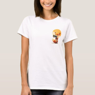 Neugieriger Kleiner Fuchs T-Shirt