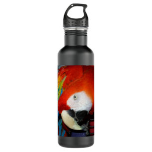 Neugieriger Macaw Trinkflasche