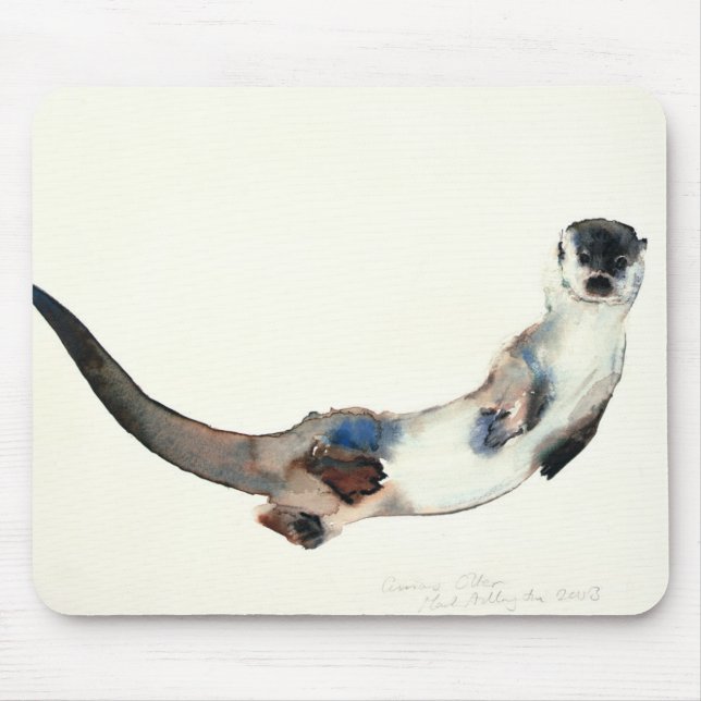 Neugieriger Otter 2003 Mousepad (Vorne)