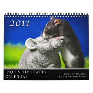 Neugieriger Ratty Kalender 2011