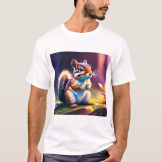 Neugieriger Squirrel Park Adventure T - Shirt