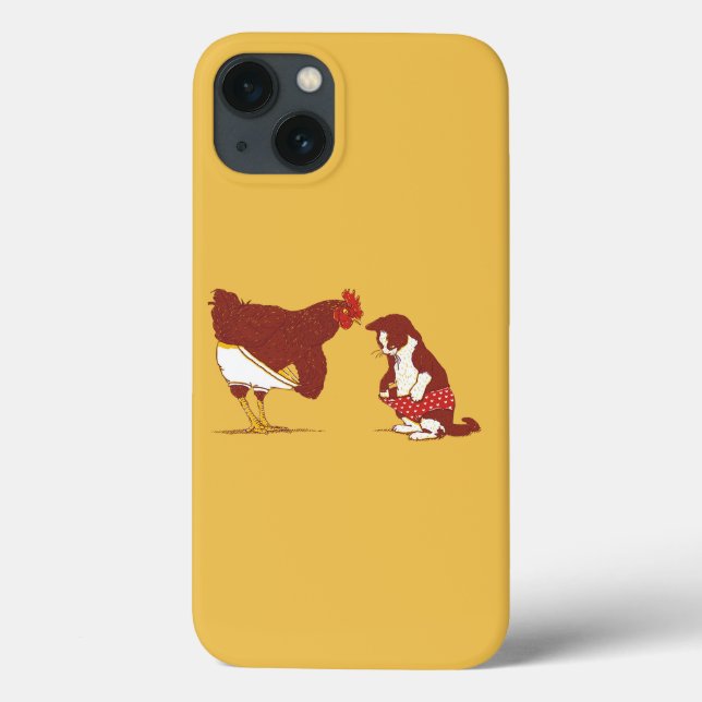 NEUGIERIGES CAT UND CHOOK iPhone 6 starker Fall Case-Mate iPhone Hülle (Rückseite)