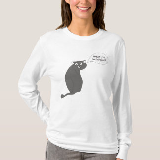 Neugierkatze T-Shirt