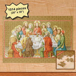 Neugotisches letztes Abendmahl (SAU 046) Puzzle