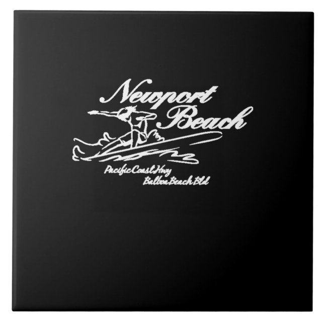 Neuhafenstrand Fliese (Vorderseite)