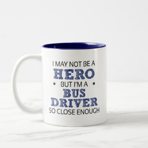 Neuheit des Busfahrers Zweifarbige Tasse