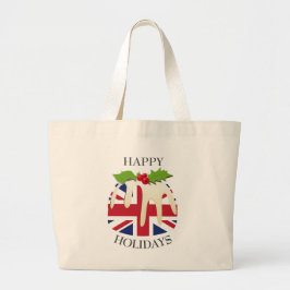 Neuheit | Festes Pudding | UNION JACK UK FLAG Jumbo Stoffbeutel