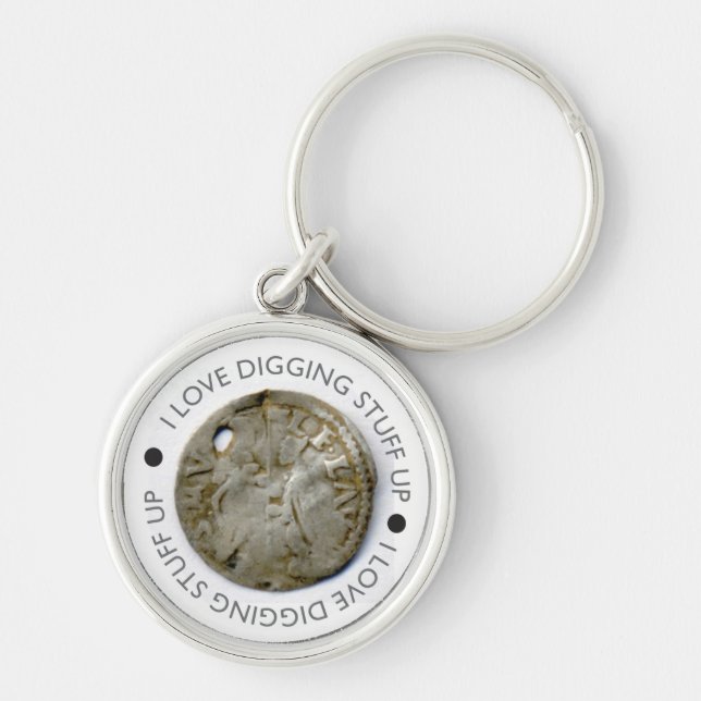 Neuheits-Metalldeteting Geschenk - Schlüsselanhänger (Vorne)