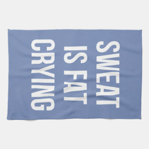 Neuheits-Turnhalle - Schweiß ist das schreiende Geschirrtuch