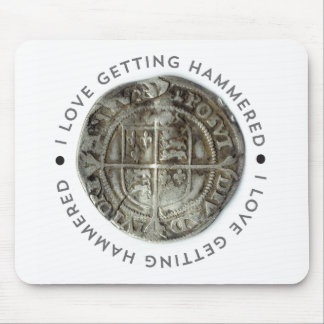 Neuheitsmetall, das Mausunterlage ermittelt Mousepad