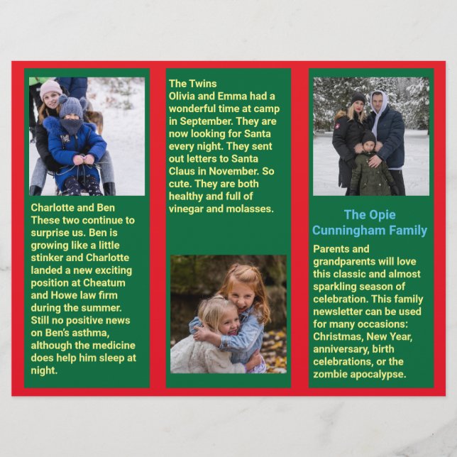 Neuigkeiten 🎄 Weihnachts-Foto (Vorderseite)