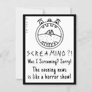 NEUIGKEITEN ZUM SCHREIBKOPF VON YNOTME POSTKARTE