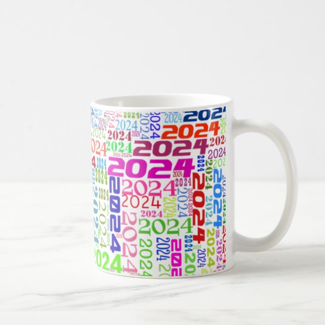 Neujahr 2024 kaffeetasse (Rechts)