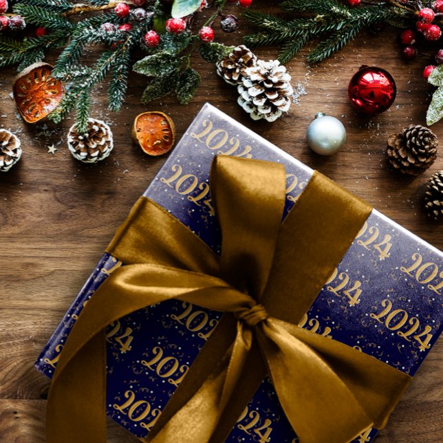 Neujahr 2024: Wrapping Paper Geschenkpapier (Von Creator hochgeladen)
