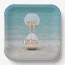 Neujahr 2025 Stunden am Strand