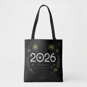Neujahr 2026 Gold Feuerwerk „Neues Jahr, neuer Gla