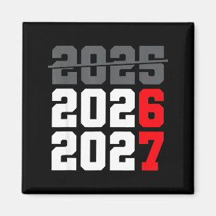 Neujahr 2026 Shirts 67 Six Seven Meme Gen Alpha S Magnet