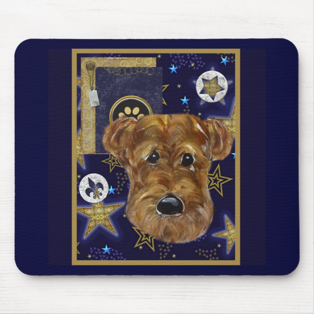 NEUJAHR AIREDALE MOUSEPAD (Vorne)